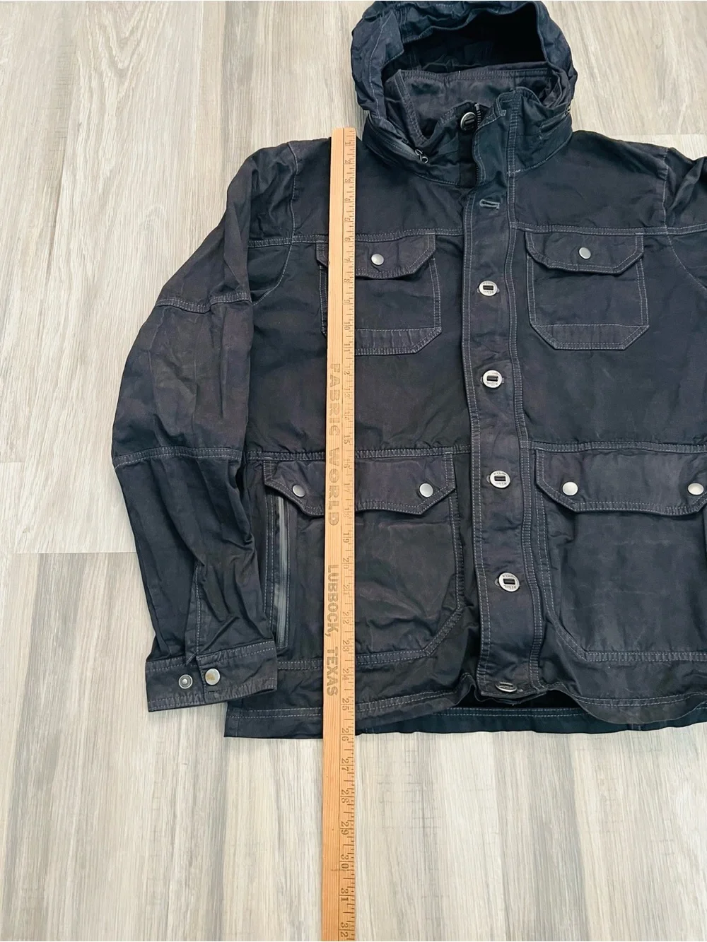 Kuhl Men's Black Military Field Jacketkü Men’s Black Militsry Field Jacket